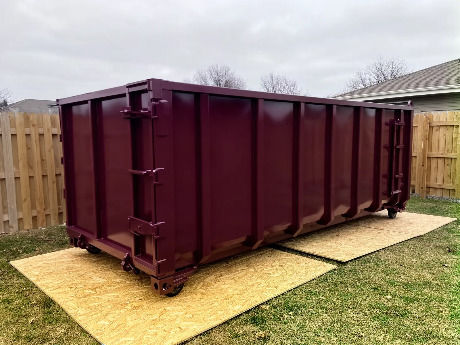 Roll-off dumpster from Big Al's Dumpster Rental in Colorado Springs, CO